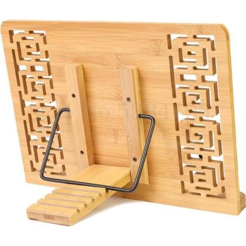 Reading Shelf Near Plaster Shelf Practicing Calligraphy Using Brush-type Shelf Reading Shelf Bamboo Wood Made Int