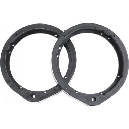 1Pair / Set Car Speaker Gasket Waterproof Quakeproof Plastic Solid Washer Adapters Brackets Auto Speaker Mounts Plates For Honda