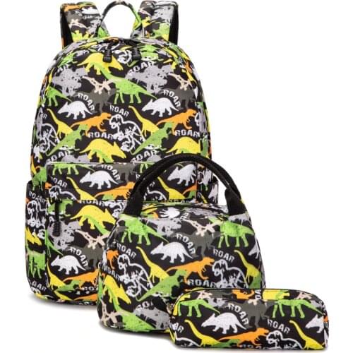 Abshoo Boys Backpack Cute Dinosaur Cartoon Lightweight Fashion Design Large Capacity School Bags School Kids Boys Backpacks