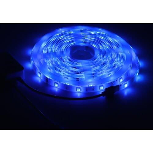 12V (5M) ED Strip 5050 RGB IR Remote LED Strips Kits 30LEDS/Meter Flexible Ribbon Diode IR 40-key controller and Remote for Home