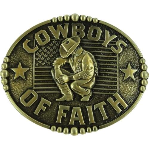 2pcs Antique Mens Belt Buckle Western Cowboys Belt Jewelry