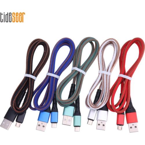 2A Micro USB Type C Cable Fast Charging For iPhone Xiaomi Samsung Mobile Phone Charger Cord Wire for Huawei
