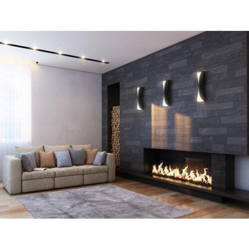 Inno-Fire 60 inch wifi real fire intelligent smart ethanol electric fireplace insert heater