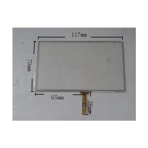 117*70 5 inch GPS vehicle-mounted navigation MP5 MP4 vx580 580r resistive handwritten touch screen free shipping