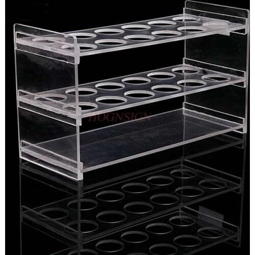 Organic test tube holder 12-hole caliber 20mm colorimetric tube holder experimental consumable chemical glass instrument