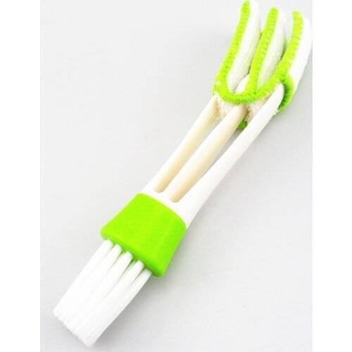 2-in-1 Car Air Conditioning Air Outlet Cleaning Tool Multi-Purpose Brush FOR Volkswagen vw POLO Tiguan Passat Golf EOS Scirocco