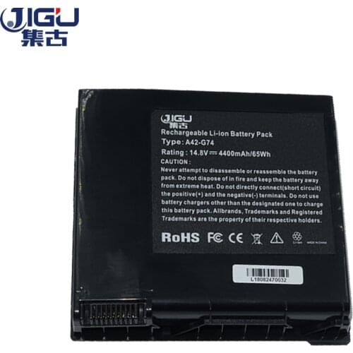 JIGU Hot Replacement High Capacity Black 8 Cells Laptop Battery FOR ASUS A42-G74 ICR18650-26F LC42SD128 G74 G74JH