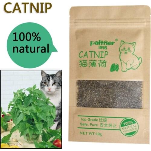 Fashion Pet Supplies Menthol Flavor Funny Cat Toys New Organic 100% Natural Premium Catnip Cattle Grass