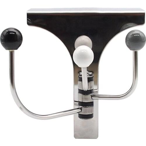 Stainless Steel Wall Door Hanger Hook Bathroom Clothes Hat Hanger Hanging Coat Bag Rack Towel Storage Organizer Hook Accessories