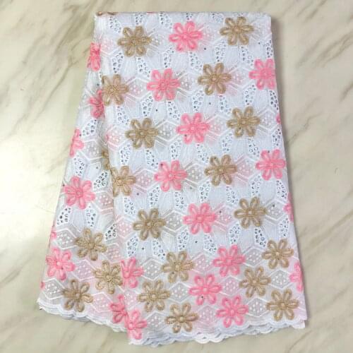 Cheap Swiss Voile Lace In Switzerland African French Voile Lace Fabric High Quality Cotton Nigerian Tulle Lace Fabric For Dress