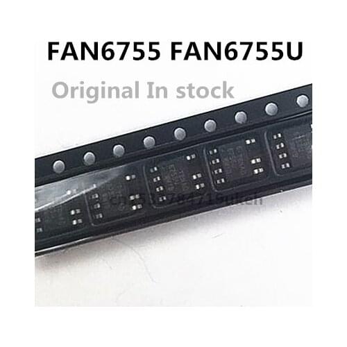 Original 5PCS/ 6755 6755U FAN6755 FAN6755U SOP-7
