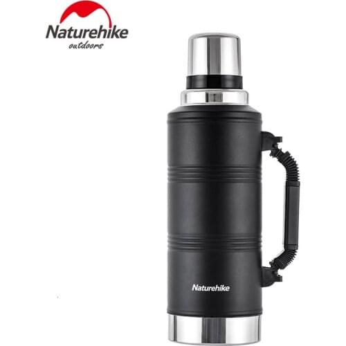 Naturehike Large Capacity Thermos Cup Sport Bottle 304 Stainless Steel Thermos Cup Outdoor Travel Water Cup Portable Kettle