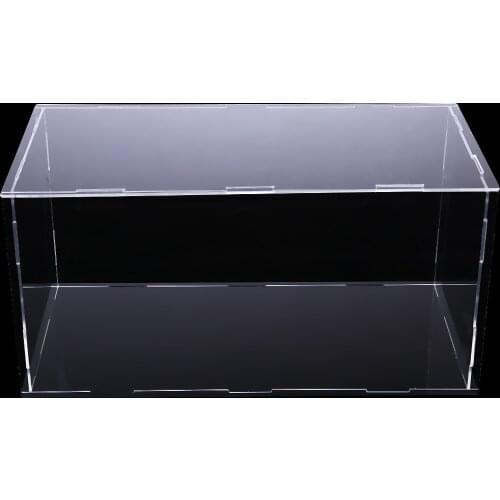 Clear Acrylic Display Case Box for Action Figure Model Toys (20L*10W*10cmH)