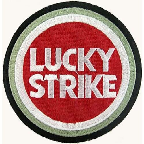 PVC Embroidery Patch Emblems Embroidery Logo On the Middle Custom Shirt Label Flat Broder&Iron On Backing Accept Custom MOQ50pcs