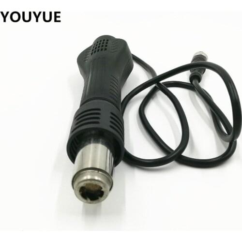 Heat Gun Hot Air Gun Handle For YOUYUE 858 858D+ 8586 Rework Soldering Station Hot Air Gun 8 Holes