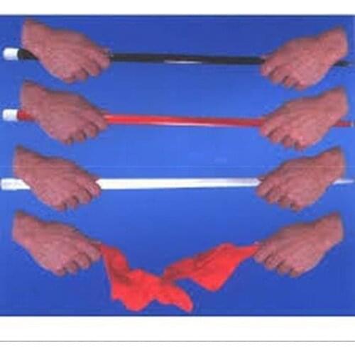 Triple Color Changing Cane (Plastic) Magic Tricks,Accessories,Stage Magic Props,Close Up/Mentalism,Fun,Magia Toys,Gadgets,Joke