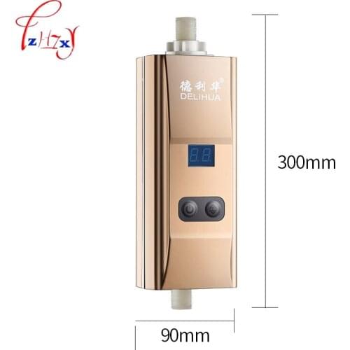 Home use instant tankless Electric water heater faucet shower bath Heater Bottom water flow inlet water Heater 1pc