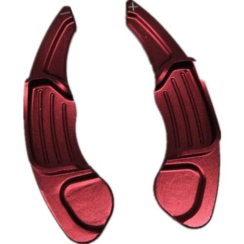 2PCS Steering Wheel Gear Shift Paddle Extension Accessories Aluminum Shift Paddle for Ford Fusion Mondeo Lincoln MKC