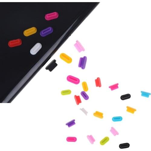 5pcs Colorful Silicone Anti Dust Plug Cover Stopper Laptop dust plug laptop dustproof usb dust plug Computer Accessories