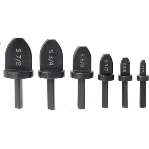 6pcs/set Pipe Expander Triangular handle tube expander Support for Air Conditioner Conditioning Swaging Tool copper tube flared