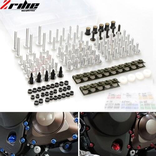 Aluminum Motorcycle accessories Fairing Bolt Screw Fastener Fixation Modified Universal For honda cb599 cb600 hornet cbr900rr