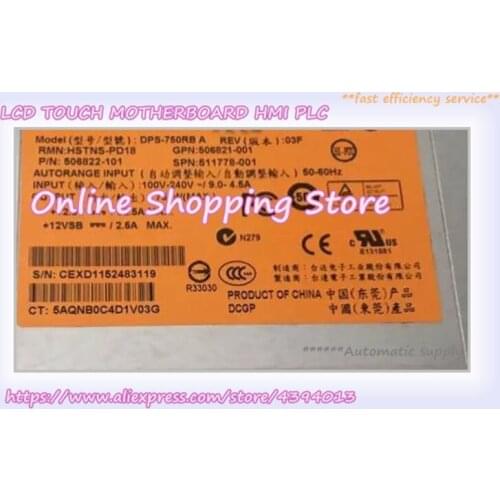 DPS-750RB A Power For DL360G6 DL370G6 DL380G6 750W 511778-001 506821-001 In Stock