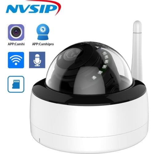 HD WIFI Camera ONVIF Vandal-proof IP Camera WiFi With SD Card Slot P2P Motion Detect Alert Dome Security Camera IP WiFi 1080P