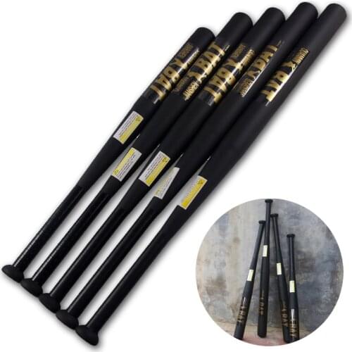 Matte Black Baseball Bat Aluminum Alloy Steel Defensive Pitching Baseball Equipment Self-defense Bats Ball Games-40