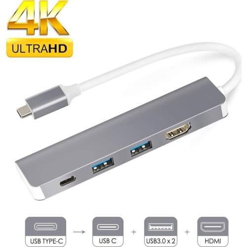 Type-C to HDMI USB type C 4 in one multifunction converter notebook usb-c docking station