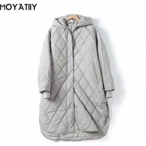 MOYATIIY Women's Parkas With A Hood