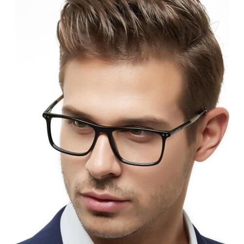 OCCI CHIARI Blue light glasses Frame Eyeglasses Frames Men prescription Acetate Male Fashion Spectacle Frames Optical Glasses