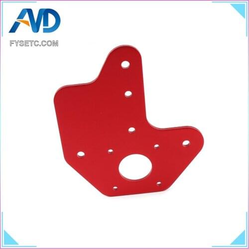 1PC X Motor Front Panel 3.0mm Aluminium Plate For CR10S CR-10S Pro 3D Printer Part