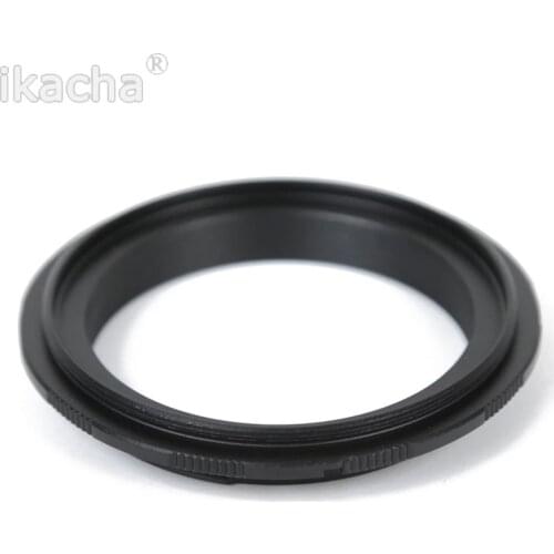 New 49 52 55 58 62 67 72 77mm Macro Reverse lens Adapter Ring for CANON EOS EF Mount Camera Accessories