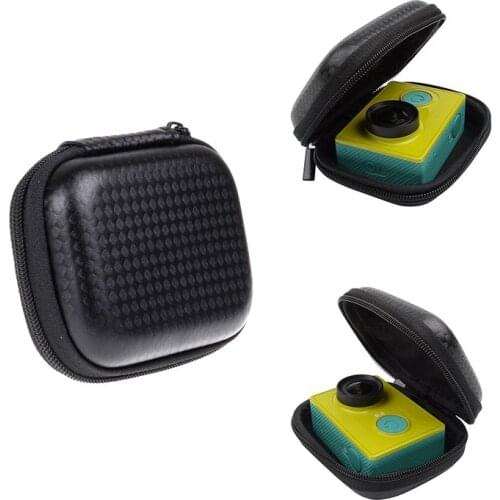 Portable Mini Box EVA Bag Case For Xiaomi Yi 4K Lite GoPro Hero 8 7 6 5 4 Black H9 Action Camera Case earphone headset