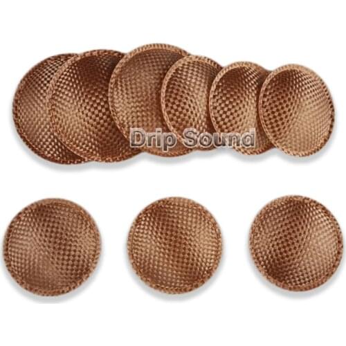 2pcs 45mm/55mm Speaker Dust Cap Woofer Loudspeaker Glassfiber Glass Fiber Dome Cone Cover Bass Repair Parts