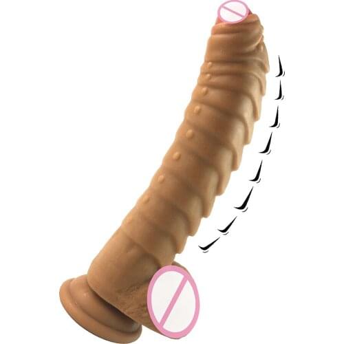 Realistic Dildos for Women Vaginal Anal Ultra-soft Silicone Big Penis With Adult Erotic Suction Cup Sex Toys for Women Sexoshop