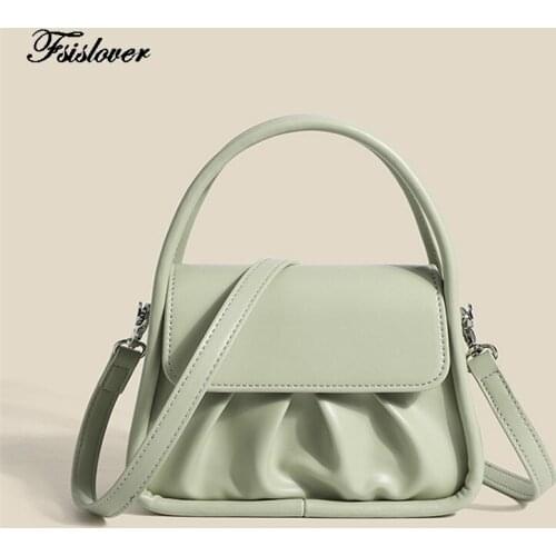 Luxury designer womenshoulder bags Crossbody Bags For Women 2021 PU Leathe Candy colors womens handbags messenger Bolsa Mujer