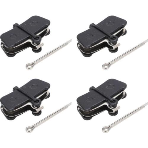 Brake lever Bicycle Brake 4 Set Mountain Bike BB5 M446 Oil Disc Brake Pads Resin Semi‑Metal Bike Disc Brake Pads For MTB