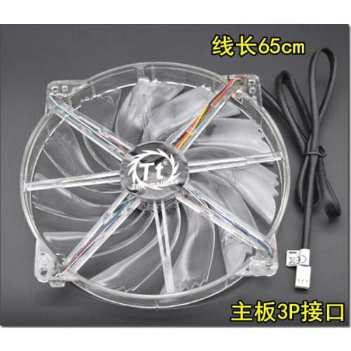 TT 17cm chassis fan ultra silent computer cooling exhaust fan 17020 led blue light fan