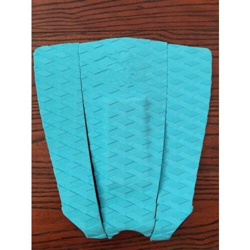 3Pcs Premium EVA Surfboard Traction Pad Tail Pads Deck Grips Surf Water Sports