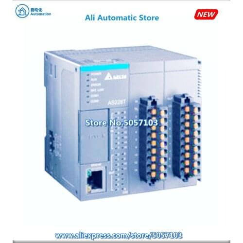 AS218RX-A European Terminal 8 6 DO (Relay) 2 AI DI AO 2 And 4 Groups Of 200K AB 3 Phase Input New