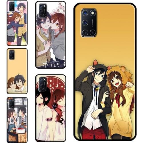 Horimiya Case For OPPO A91 A93 A83 A15 A31 A53 A9 A5 2020 F5 Find X3 Pro A52 A72 A3S A5S Cover Capa
