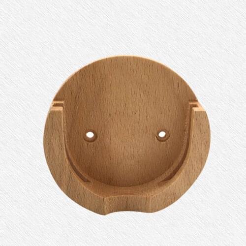 Wooden Espresso Coffee Portafilter Wall Rack Coffee Filter Holder Organizer