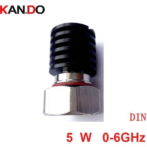 Din 7/16 RF load 5W 0-6ghz cable feeder RF COAXIAL cable jack 5W connector cable load communication converter 7/16
