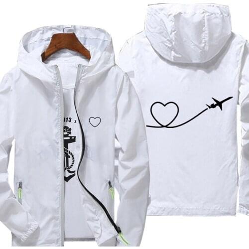 Jacket spring autumn fashion Gesture print print top mens casual zipper jacket mens jacket large