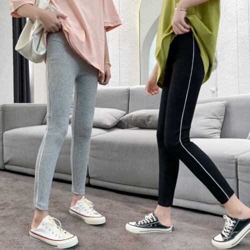 Pregnant women legggings belly pants pregnant women pants fashion nine-pants pants 2021 new spring and autumn