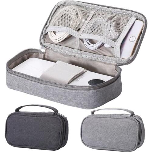 Soft Shell Carrying Storage Travel Bag for ROMOSS Powerbank/External Hard Drive/HDD/Electronics/Accessories U disk