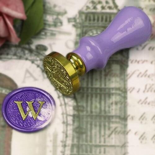 For DIY Crawn Bee Pattern Wax Seal Stamp Retro Wooden Antique Sealing Wax Scrapbook Stamps Craft Wedding Decorative Invitation