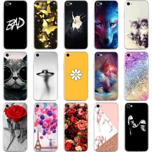 Silicone Case For Meizu U20 U10 Back Cover Cute Animal Flower Phone Bumper For Meizu U10 U20 U 20 10 Coque Soft TPU Fundas Cat