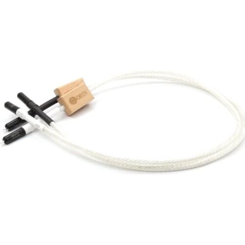 Pair Nordost Odin RCA Audio Cable RCA HIFI Interconnect Cable With WBT-0152Ag Jack Connector